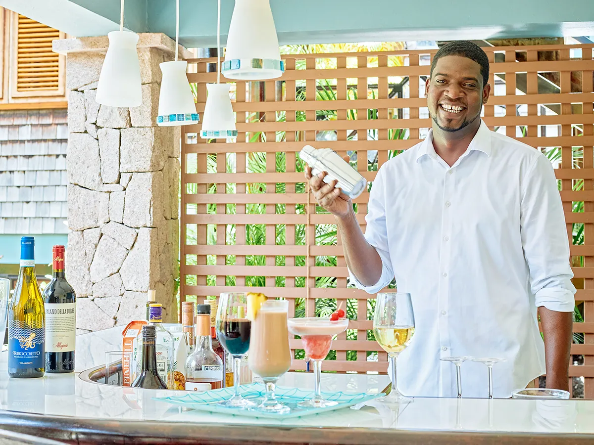 Coconut Bar at Villa C'est La Vie